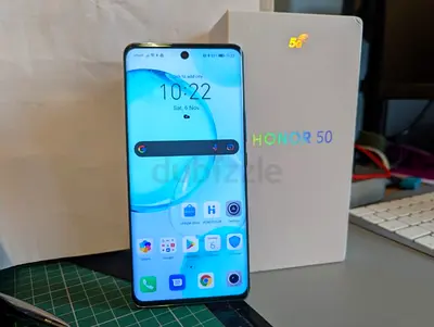 My Honor 50 5G — used, original box included