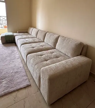 Luxury 5-Module Sectional Sofa (Pan Home) - Customizable Layout
