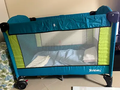 Juniors travel cot