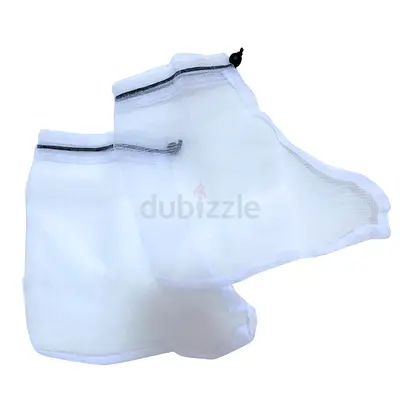 Kulambo Mosquito Net Socks Made in Philippines - White