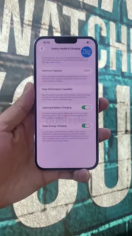 Apple iPhone 13promax — working, battery health shown on screen