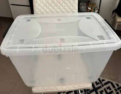 Transparent Storage Bin