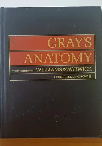 Grays Anatomy — Williams  Warwick, 36th Edition (Medical Textbook)
