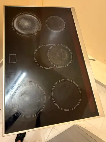 My 5-zone ceramic glass electric cooktop (used)