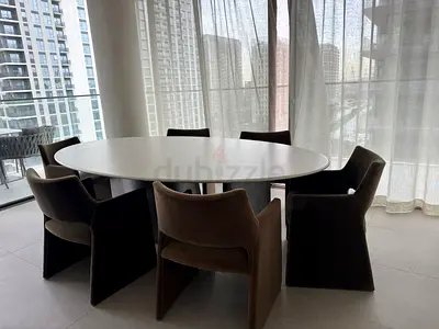 Goop Bretagne 96 Resin metal and dining table no chairs