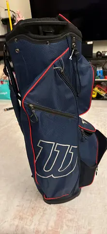 Wilson Cart Golf Bag (Blue/Red) - Good Condition