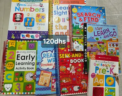 Assorted Childrens Activity and Learning Books