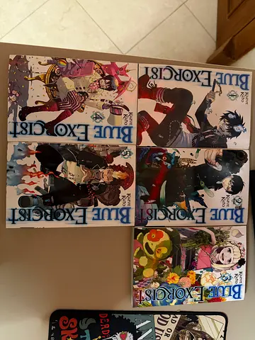 Blue Exorcist manga — set of 6 volumes (English)