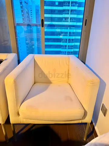 IKEA White Armchair for Sale