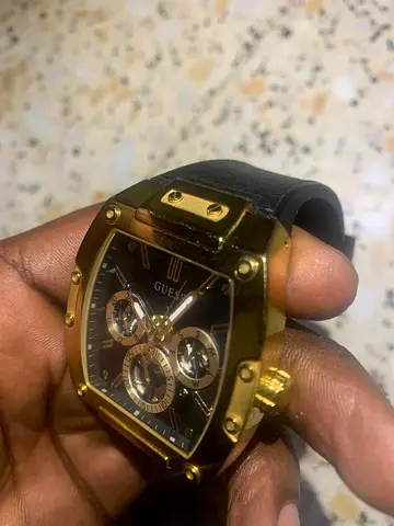 Guess gold tone watch