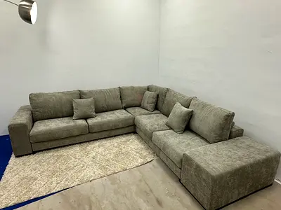 Natuzzi brand corner sofa