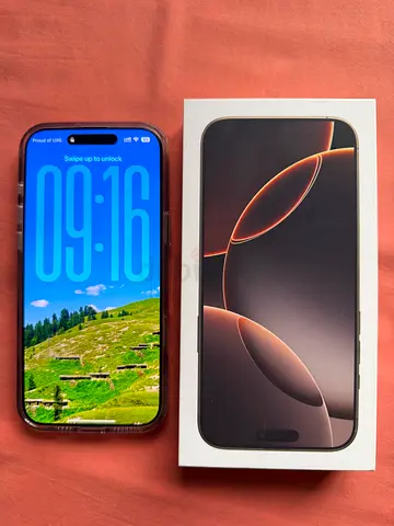 Excellent condition iPhone 16 Pro Max, 256GB, 91% Battery Health, No scratches, Flawless