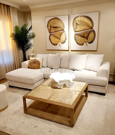 Kingston three seater L shape sofa