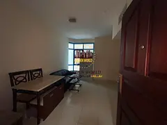 Clean studio in Al Qasimia Al Nad, no deposit, gym in building, prime location near services, AED 25