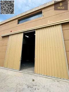 Warehouse for Rent in Al Jurf 1, Ajman – 4000 Sqft with Mezzanine &amp; Full Facilities – AED 20
