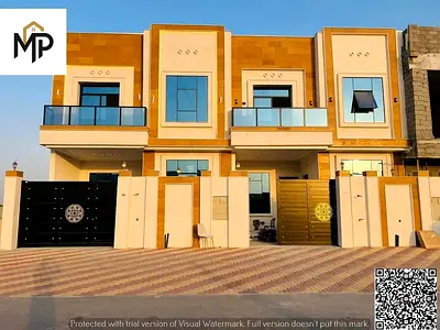 فيلا عائلية فاخرة في الياسمين - عجمان | موقع مثالي وتشطيبات حجرية فاخرة