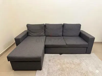 Sofa cum bed with storage