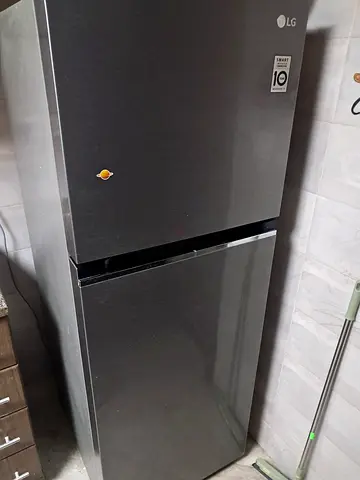 Selling my LG stainless steel refrigerator - working condition