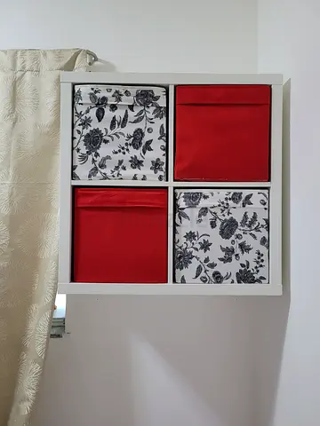 IKEA Shelving unit, white, 77x77 cm