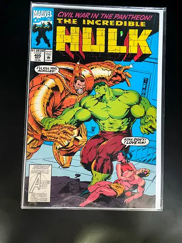 The Incredible Hulk Comic Book - Marvel Series