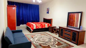 Hall Room with separate washroom for family