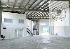 for annual rent – ​​a large warehouse on a main street in Umm Al Quwain | High electricity and