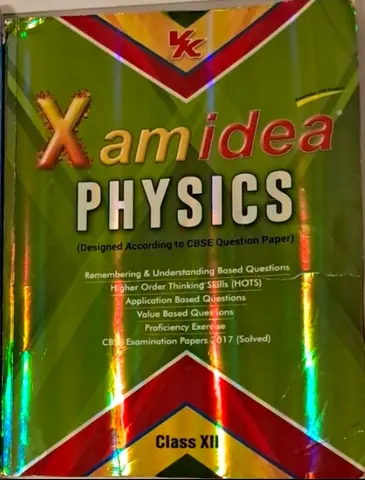 XamIdea PHYSICS CLASS 12