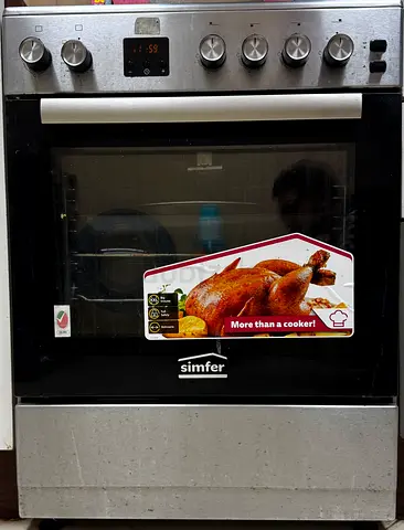 Simfer Gas Stove Oven 60x60 (Turkish Brand)