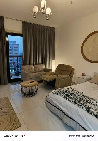 LUXURY LIVING SPACIOUS STUDIO APARTMENT WITH 1 BATHROOM GYM POOL PARKING FREE ON PRIME LOCATION CONTACT US NOW