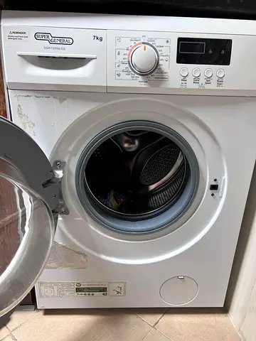 7kg Super General front-load washing machine - working condition