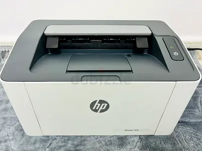Hp laser printer 107a - black and white