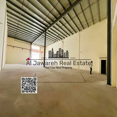 مستودع مميز مساحه 5015 قدم كهرباء 25 كيلو وات بسعر مغري