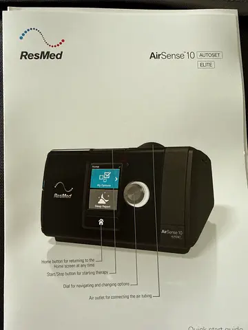 ResMed AirSense 10 AutoSet Elite CPAP – includes manual (brand new)
