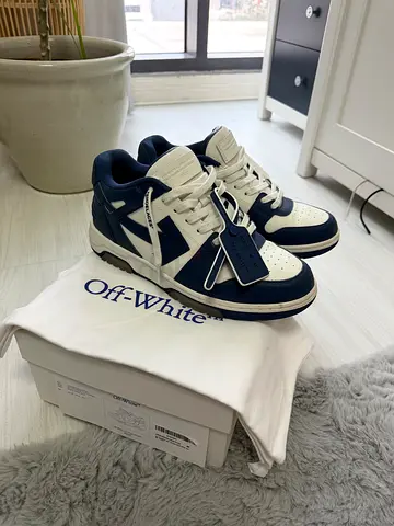 My Off-White navy/white sneakers (with box and dust bag) - good condition