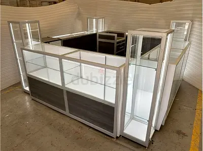 Modern Minimalist Jewelry kiosk