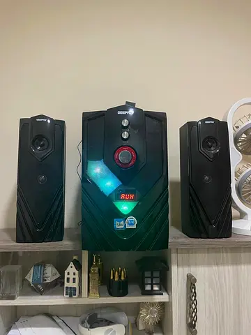 My Geepas Multimedia System — Subwoofer with Remote