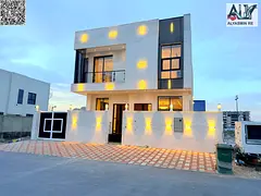 Luxurious villa with five master bedrooms | High-end finishes | Near Al Hamidiya Park | Private swim