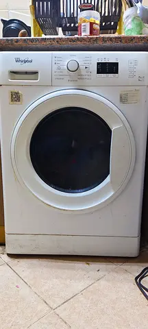 Whirlpool front-load washing machine - used, working