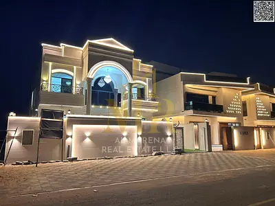 فيلا فاخرة للبيع في الحليو 2 - تصميم أنيق يضم 5غرف نوم واسعة وتشطيبات فائقة الفخامة في موقع استراتيجي في عجمان 🏡✨