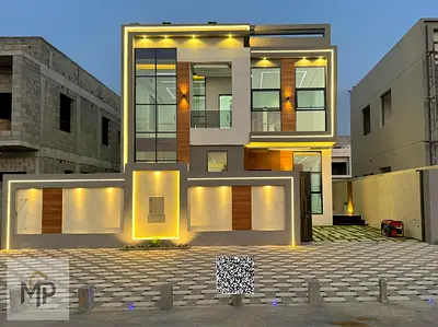 Own a luxury villa with a luxurious finish in the Al-Haliou area at a price that includes registration, ownership, and freehold ownership for life.