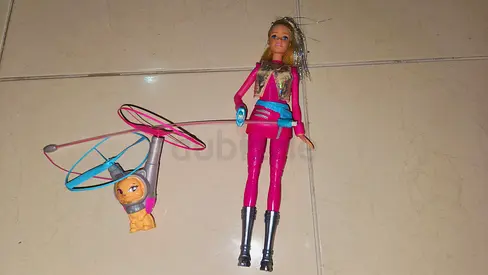 Bardie Doll with flying prop FREE toy