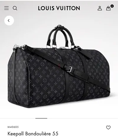 Louis Vuitton Keepall Bandoulière 55