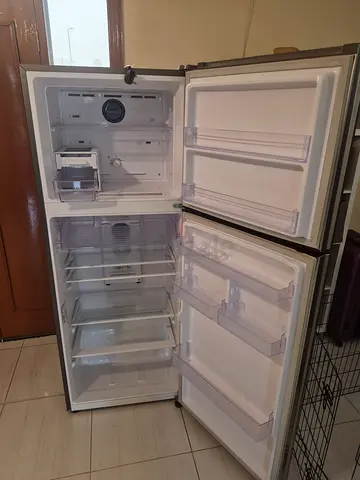 Samsung Fridge  Freezer My silver Two-door refrigerator (top freezer) — In perfect working condition