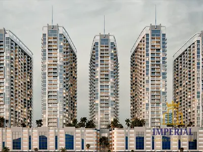 شقة غرفتين للبيع في Ajman Creek Towers مساحة 1581 قدم موقع مميز قريب من الكورنيش فرصة استثمار وسكن ممتازة