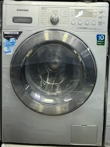Samsung EcoBubble Front Load Washer/Dryer 8kg/5kg Silver