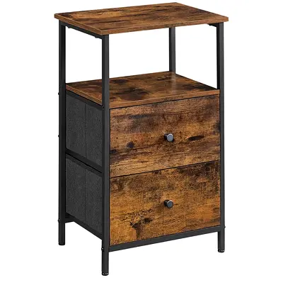 Nightstand Table and Makeup Light Mirror