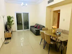 Furnished Masterbedroom with living hall