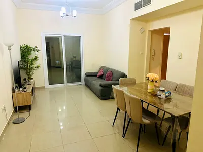 Furnished Masterbedroom with living hall