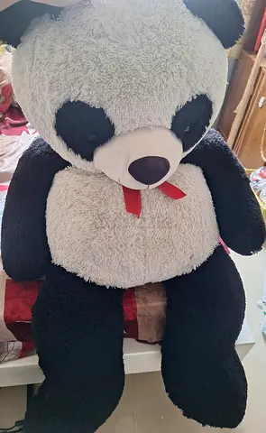 Human size panda soft toy
