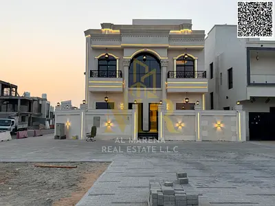 فيلا فاخرة للبيع في الحليو 2 - تصميم أنيق يضم 5غرف نوم واسعة وتشطيبات فائقة الفخامة في موقع استراتيجي في عجمان 🏡✨